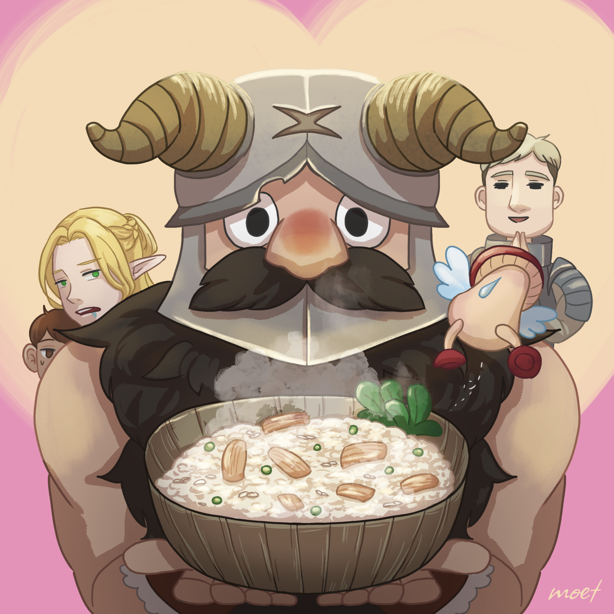 Delicious in Dungeon – 던전밥 팬아트