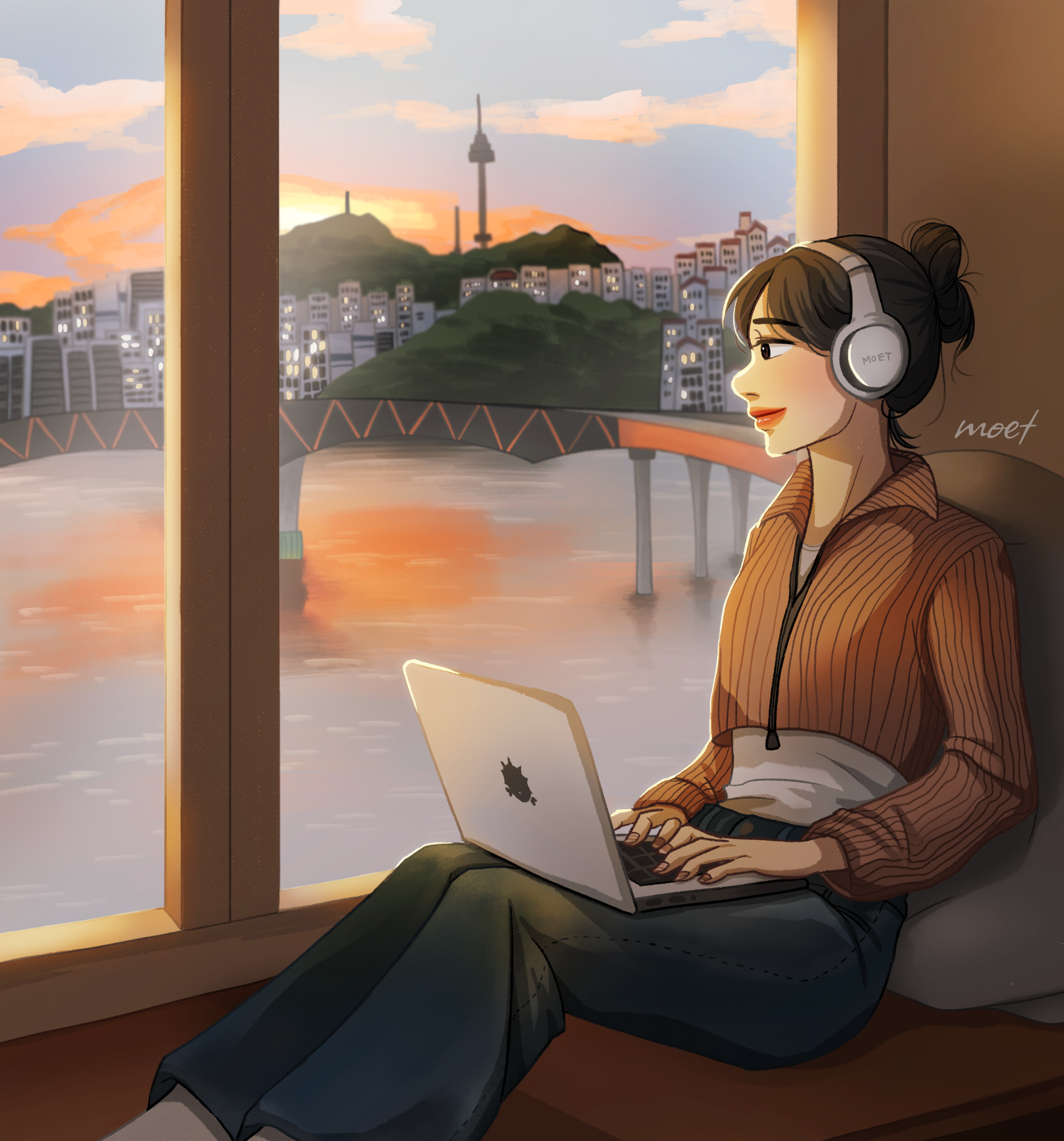 Evening glow – 저녁 노을